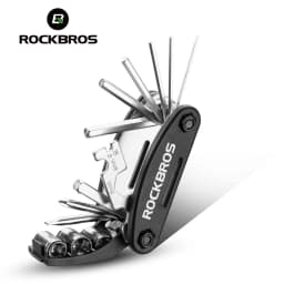ROCKBROS 16 في 1 دراجة دراجة متعددة أداة إصلاح مجموعة أدوات عرافة تكلم دورة مفك أداة وجع الدراجة الجبلية أداة مجموعات الأسود