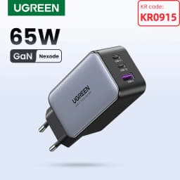 شاحن سريع الشحن من يوجرين 65 وات شحن سريع 4.0 3.0 نوع C PD USB شاحن لايفون 12 13 برو ماكس شاحن سريع لأجهزة الكمبيوتر المحمول PD شاحن
