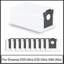 متوافق مع Dreame X50 Ultra X30 Ultra X30 Pro X40 Ultra L40 Ultra S30 Pro Ultra إكسسوارات قطع الغيار كيس الغبار