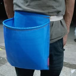 حقيبة قطف الفواكه والخضروات الزراعية السميكة المربوطة بالخصر