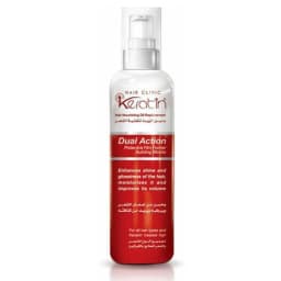 بديل الزيت إيفا هير كلينيك بمفعول مزدوج لتغذية الشعر(e Keratin) - 190مل