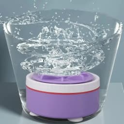 غسالة USB صغيرة محمولة توربينات مدمجة للملابس الداخلية والجوارب مع 3 سرعات قابلة للتعديل تصميم موفر للمساحة للمسكن والسفر