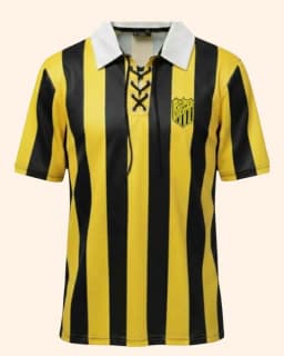 تيشيرت نادي الاتحاد الكلاسيكي الأسود والذهبي 2026 - تيشيرت نادي الاتحا