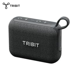 مكبر صوت بلوتوث محمول Tribit PocketGo مقاوم للماء IP68 مع تقنية BT6.0 وميكروفون مدمج ووظيفة TWS وتطبيق EQ للاستخدام الخارجي وحفلات المسبح والتخييم والسفر