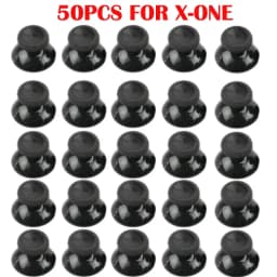 50 قطعة استبدال عصا التحكم التناظرية إصلاح جزء Thumbstick متحكم ل Ps4 Ps5 Xbox One 360 تحكم غمبد الفطر استبدال