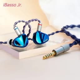 سماعات أذن IBasso Jr. Klee بواجهة 3.5 و4.4 ملم، سماعات HIFI للموسيقى والألعاب