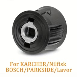 محول توصيل سريع M22-14mm لـ Karcher/Lavor/Bosch/Nilfisk، وصلة غسيل بالضغط 2320PSI مانعة للتسرب بحلقة دائرية