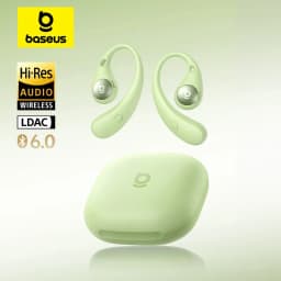 Baseus Eli Sport 2 سماعات أذن لاسلكية مفتوحة الأذن بلوتوث 6.0 OWS سماعات Hi-Res مع سماعات LDAC OWS سماعات أذن رياضية