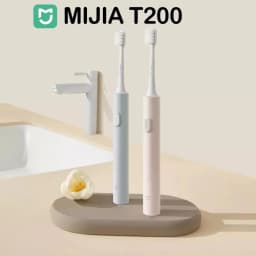 فرشاة أسنان كهربائية سونيك ميجيا الأصلية T200 بشحن Type-C مقاومة للماء IPX7 بشعيرات مضادة للبكتيريا من شاومي