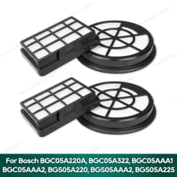 فلتر متوافق مع Bosch BGC05A220A BGC05A322 BGC05AAA1 BGC05AAA2 BGC05X20GB, BGS05A220 BGS05A221 BGS05A222 BGS05A225