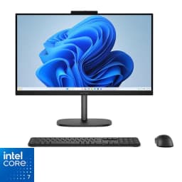 اتش بي أومني ستوديو (مع لوحة مفاتيح وفأرة)DDR5 بي سي كمبيوتر مكتبي شامل، 23.8 بوصة، انتل كور 7، 16 جيجابايت رام، 512 جيجابايت اس اس دي PCIe NVMe M.2، انتل جرافكس،