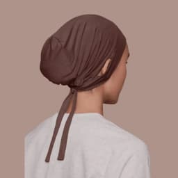 جيرسي القطن المرأة المسلمة تحت الحجاب قبعة مع ثقب الأذن غطاء الحجاب الداخلي جبهة مستديرة وشاح بونيه فام Musulman