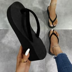 شباشب صيفية نسائية، صنادل ويدجز، شباشب منزلية للشاطئ، شباشب فليب فلوب نسائية، شباشب ميموري فوم، أحذية نسائية