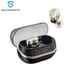 سماعات أذن لاسلكية SoundPEATS H3 بتقنية البلوتوث، مع 3 مشغلات صوت هجينة، وتقنية إلغاء الضوضاء التكيفية بقوة 55 ديسيبل، ودعم تقنيات LDAC وAptX لصوت عالي الدقة بدون فقدان