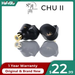 MOONDROP-سماعة رأس ديناميكية ، سماعة أذن داخل الأذن ، سماعات أذن موسيقى HiFi ، IEMs كابل قابل للتبديل ، CHU II ، CHU 2 أداء