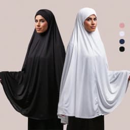 عبايات إسلامية بغطاء كامل ملابس نسائية بلون سادة حجاب داخلي شال طويل قسط القطن القنب الحجاب رمضان الصلاة فستان نسائي