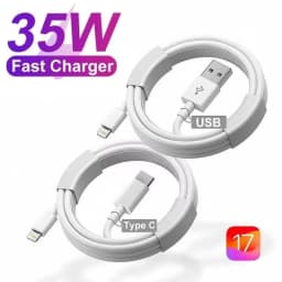 ل PD 35 واط شاحن سريع سريع USB نوع C آيفون 15 14 13 12 11 برو ماكس ميني زائد XR XS شحن كابل بيانات الملحقات