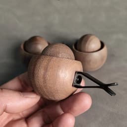 ناشر عطر للسيارة والمنزل - مصنوع من الخشب، ناشر عطر طبيعي صغير وأنيق مناسب لغرفة النوم وغرفة المعيشة والحمام