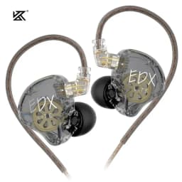 KZ EDX Lite HIFI Bass سماعات ستيريو سماعات موسيقى داخل الأذن مراقب المرحلة لايف سماعات الألعاب سماعة رأس رياضية
