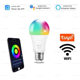 Tuya الذكية واي فاي مصباح ليد لمبة E27 15 واط 20 واط 220 فولت 110 فولت اليكسا متوافق RGBCW Led مصباح للحياة الذكية جوجل مساعد ديكور المنزل