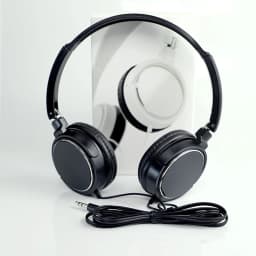 سماعة رأس عالمية فوق الأذن سماعات سلكية قابلة للطي HiFi صوت ستيريو سماعة رأس محمولة 3.5 ملم صوت ستيريو HiFi