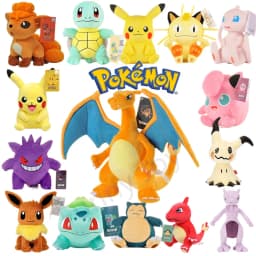 البوكيمون الأصلي ألعاب من نسيج مخملي Gengar بيكاتشو Kawaii Charizard حقيقية أفخم دمية لينة لطيف الكرتون Piplup لعب للأطفال هدية