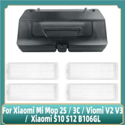 صندوق غبار خزان المياه 2 في 1 مناسب لهاتف Xiaomi Mi Mop 2S / 3C / Viomi V2 V3 / Xiaomi S10 S12 B106GL
