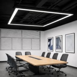 إنارة لاينر معلقة LED مربعة 160 سم