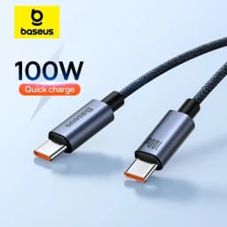 Baseus W كابل USB C إلى Type C لهاتف iPhone 16 15 Plus Pro Max كابل شاحن سريع الشحن لجهاز Macbook ximax