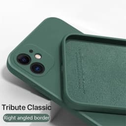 حافظة فاخرة من السيليكون السائل مضادة للصدمات لهاتف آيفون 17 11 12 13 14 15 Pro Max 7 8 15 Plus X XS XR Max غطاء خلفي ناعم Funda