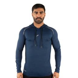 هودي رياضي كحلي T-203