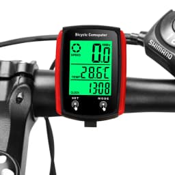 دراجة الكمبيوتر دراجة عداد المسافات شاشة LCD السلكية الدراجات عداد السرعة دراجة هوائية جبلية سبيدو متر الدراجة الملحقات