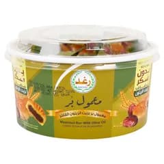 معمول بر بزيت الزيتون بدون سكر مضاف