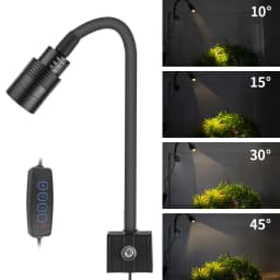 USB حوض السمك ضوء نباتات الإضاءة تنمو ضوء سوبر سليم LED 3 واط إضاءة النباتات المائية مقاوم للماء كليب على مصباح لخزان الأسماك