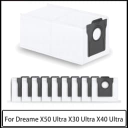 متوافق مع Dreame X50 Ultra X30 Ultra X30 Pro X40 Ultra L40 Ultra S30 Pro Ultra إكسسوارات قطع الغيار كيس الغبار