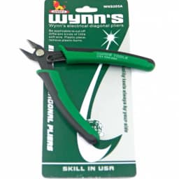 كماشة قطع إلكترونية Power Lion مقاس 5 بوصات (125 ملم) طراز WNS205A مثالية للحرف اليدوية وقطع أنابيب المياه الإلكترونية