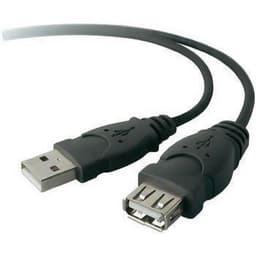 بيلكن USB 2.0 كابل تمديد، 1.80 متر، 5.91 قدم، اسود