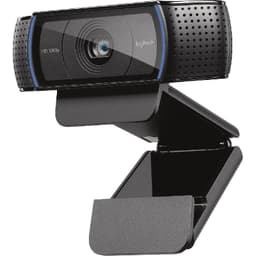 لوجيتيك C920 اتش دي برو ريفريش FHD كاميرا انترنت، فيديو عالي الدقة 1080 بيكسل، 15 ميجابيكسل، اسود
