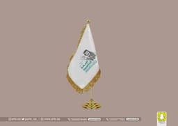 علم مكتبي مع طباعة سبلميشن (كود 0035)
