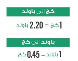 اثقال كامل مع الأوزان من 1-9 باوند(زوج)