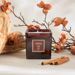 جرة شمعة معطرة برائحة العنبر والأبنوس - أرابا - 83 ساعة