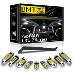 BMTxms-مجموعة إضاءة داخلية لسيارات BMW ، 1 ، 3 ، 5 ، 7 Series ، E87 ، E81 ، F20 ، E36 ، E46 ، E90 ، E91 ، E92 ، E93 ، F30 ، E39 ، e60, E61, F10, F11, E38, E65, E66, F01, F02