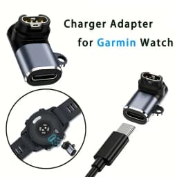 محول شحن من نوع C إلى 4pin لساعات Garmin Fenix 7/6/5/6X/5X/ Venu 2 Plus