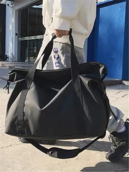حقيبة سفر محمولة، حقيبة رياضية ولياقة بدنية ذات سعة كبيرة، حقيبة أمتعة تخزين خفيفة الوزن، حقيبة سفر بكتف واحد عبر الجسم