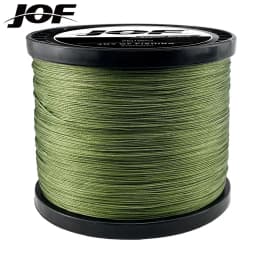 JOF 8 السواحل 1000 متر 500 متر 300 متر 100 متر مضفر خيط صنارة الصيد الكارب الصيد ينسج Linha de Pesca Multifilamento 8 sareos