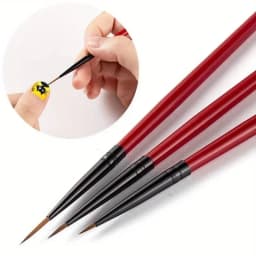 3 قطعة/المجموعة مسمار الفن بطانة اللوحة فرشاة رقيقة شريط خط رسم القلم DIY الأشعة فوق البنفسجية هلام نصائح الفرنسية تصميم أدوات مانيكير
