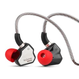 7 هرتز سالانوتات صفر HiFi 10 مللي متر سائق ديناميكية في الأذن سماعة IEM المعادن مركب الحجاب الحاجز N52 المغناطيس
