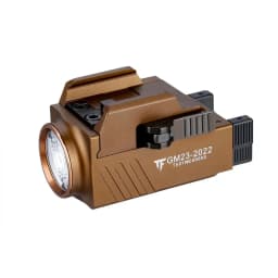 Trustfire GM23 التكتيكية مصباح ليد جيب 800LM السكك الحديدية شنت USB قابلة للشحن الإفراج السريع ضوء ل الثور غلوك 17 19 TX2
