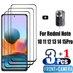 بيليكولا ، زجاج مقسى من الأمام ل Xiaomi Redmi Note 15 14 10 11 12 13 Pro 5G واقيات الشاشة Redmi Note 12S 11S 10S فيلم واقية Note10 S فيلم الهاتف Note11 Tempered Glass Redmi Note12 Pro Plus فيلم عدسة الكاميرا