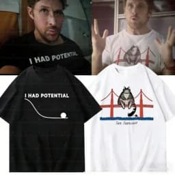 2026 Project Hail Mary - I Had Potential Graphic CAT تي شيرت رجالي قطني برقبة دائرية للجنسين، سويت شيرت رجالي نسائي، هوديز رجالي